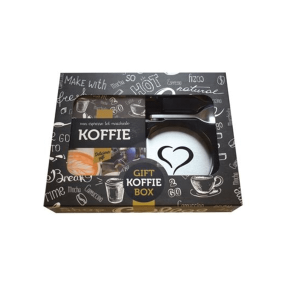 Giftbox met Boek Koffie