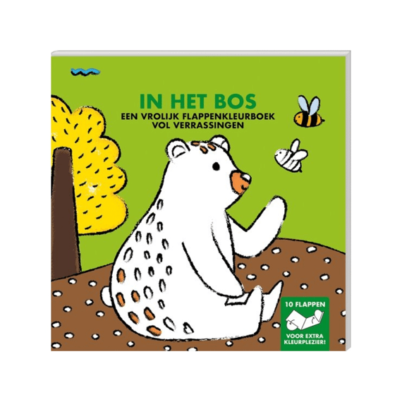 Flappenkleurboek In het bos