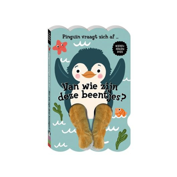 Pinguïn vraagt zich af..Van wie zijn deze beentjes