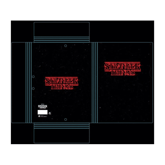 Stranger Things Elastomap A4