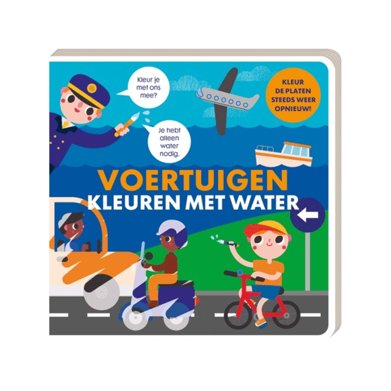 Kleuren met Water Voertuigen