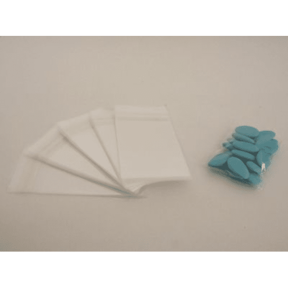 Vanhalst Zakje Met Kleefband Transparant 50s 11x7cm