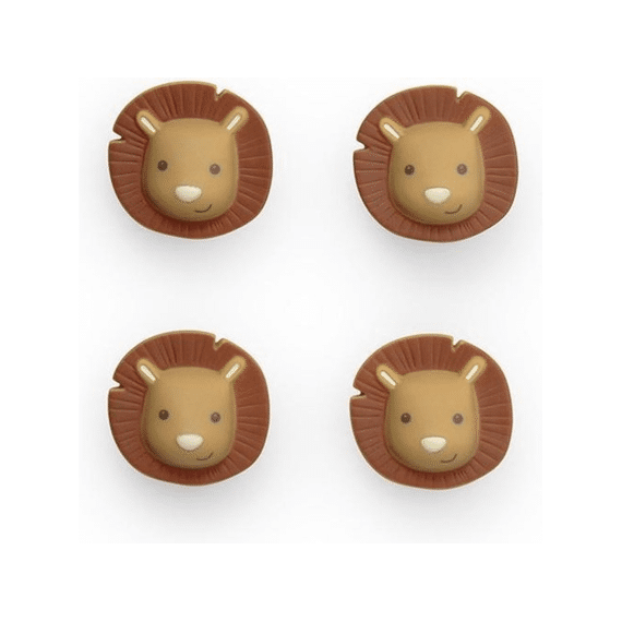 Atelier Pierre Hakuna Magneet Blister 4st Leeuw