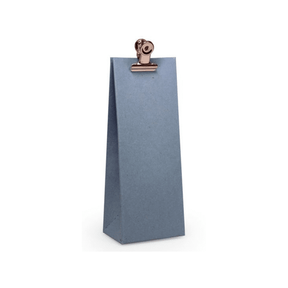 Vanhalst Hoog Zakje Silver Blue 12st 13x5x3cm