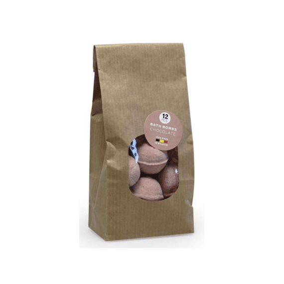 Vanhalst Mini Bruisballen 12st Chocolate Oud Roze