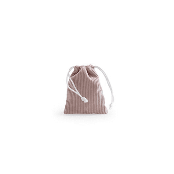 Vanhalst Corduroy Stropzakje 6st Oudroze 9x12cm