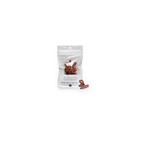 Vanhalst Retro Poster Clip Mini Set 12stuks Rose Goud