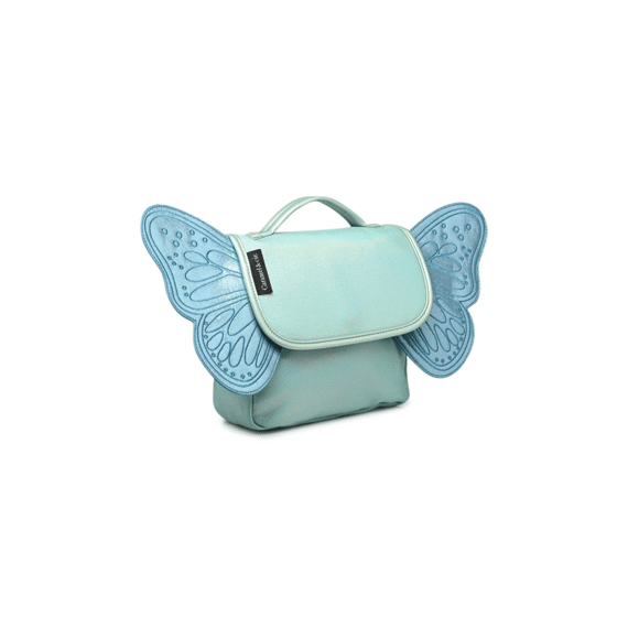 Caramel Fairy Butterfly Bag met vleugels Iridescent Blue