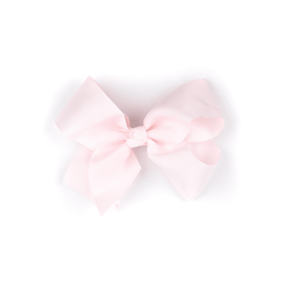 Busy Lizzie Hair Clip Bow 15cm Powder Pink