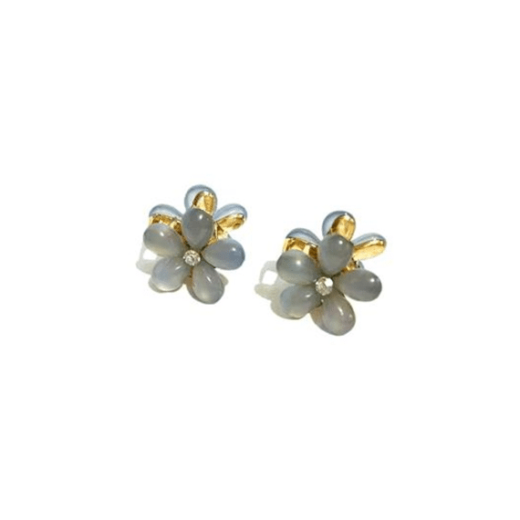 Busy Lizzie Hair Clips Mini Flowers Lavendel