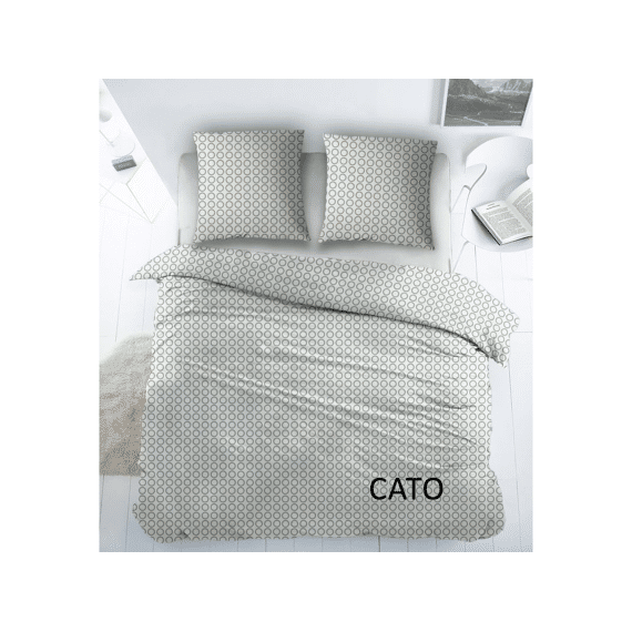 Dekbedovertrek Kat Cato Green 140X220+1