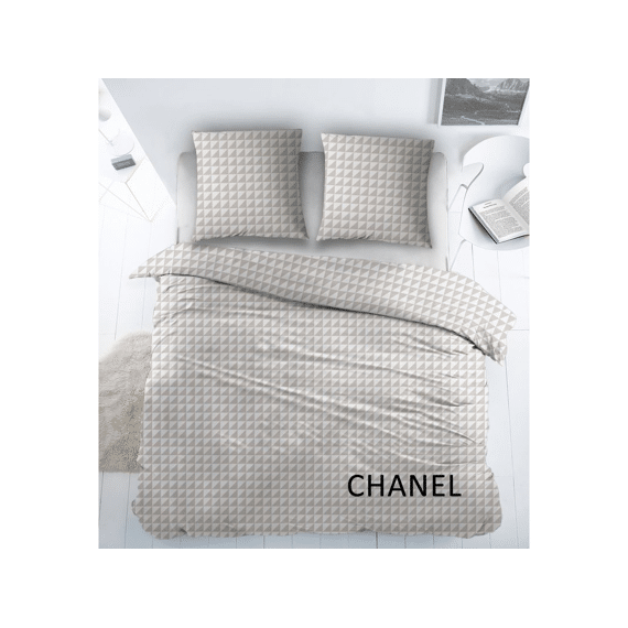 Dekbedovertrek Kat Chanel Beige 140X220+1