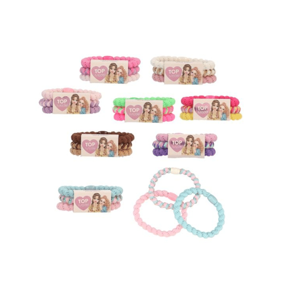 Topmodel Haarelastiekjes 3st Assortiment