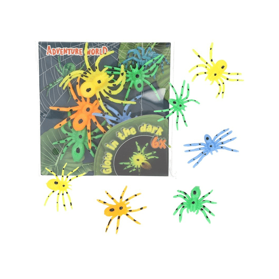 Dino World Glow in The Dark Spinnen