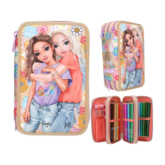 Topmodel 3-vaks Etui Gevuld Girl Power Hug