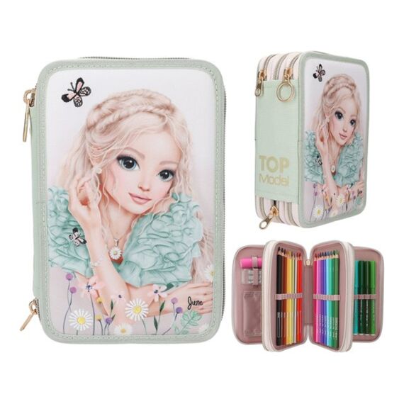 Topmodel 3-vaks Etui Gevuld Summer Feeling Mint