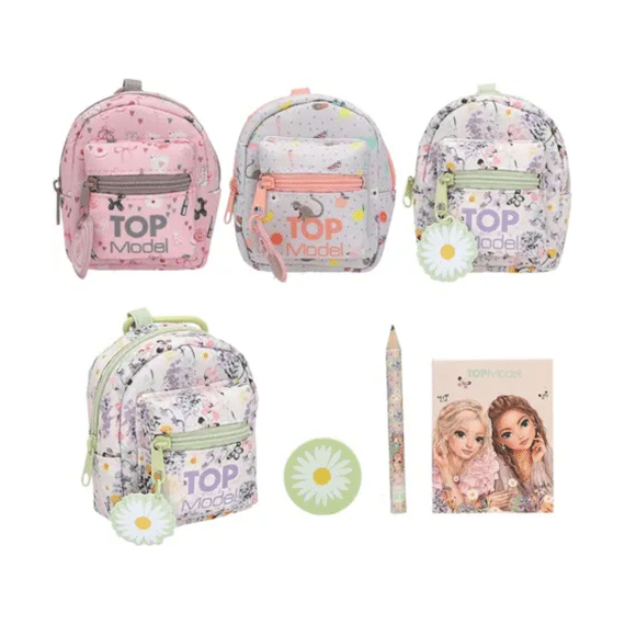 Topmodel Stationary Rugzakje Flowers Assortiment