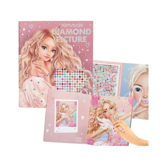 Topmodel Create Your Diamond Picture Stickerboek