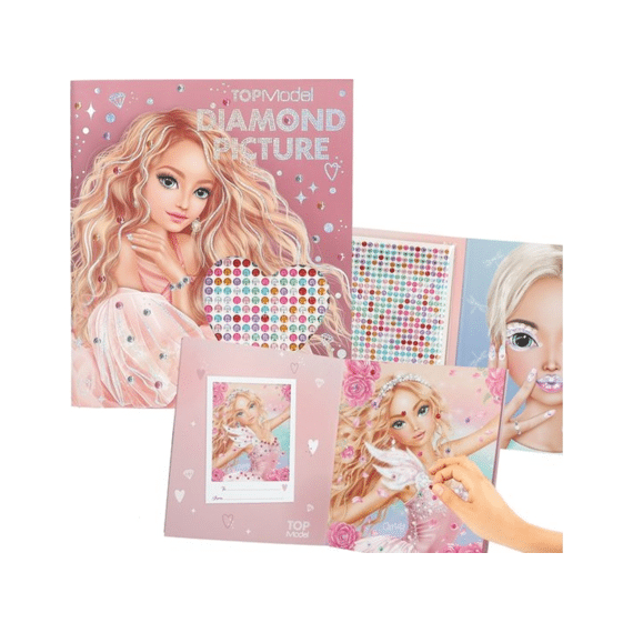 Topmodel Create Your Diamond Picture Stickerboek