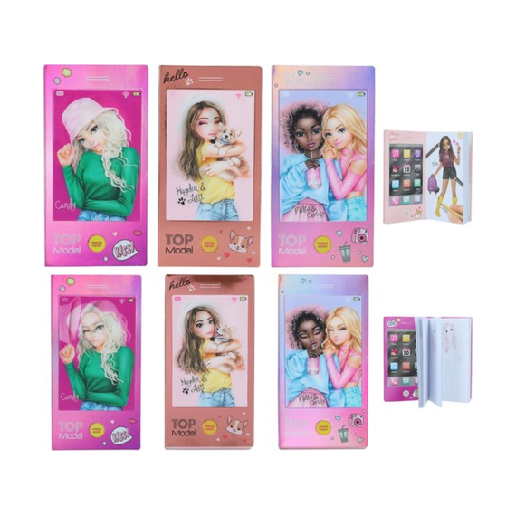Topmodel Mini Kleurboek met geluid Assortiment