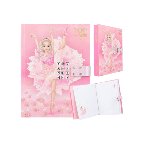 Topmodel Dagboek met Code Ballet