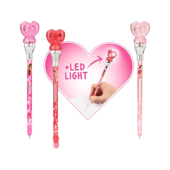 Topmodel Pen met Hartlampje My BFF Assortiment