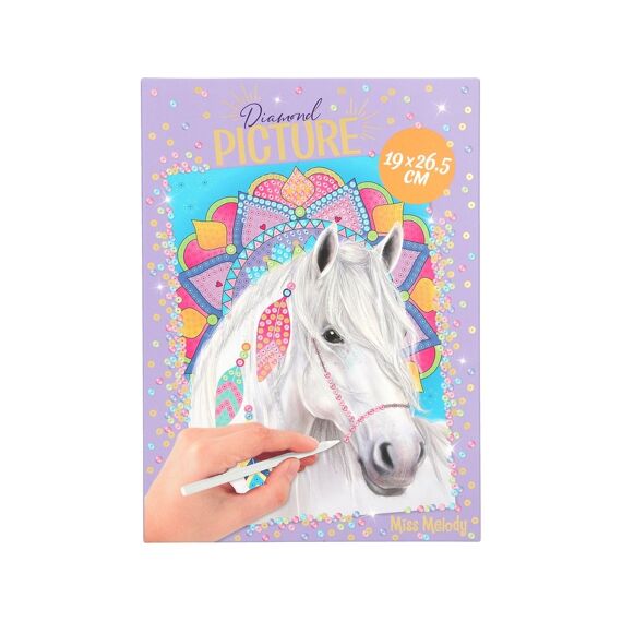 Miss Melody Creaty Your Diamond Picture Stickerboek