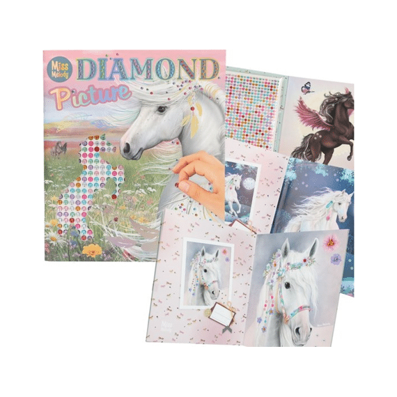 Miss Melody Creaty Your Diamond Picture Stickerboek