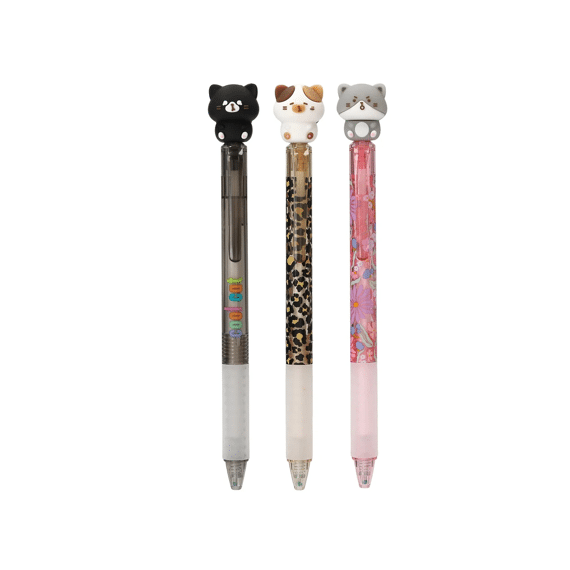 PENfection Gelpen met Kattentopper