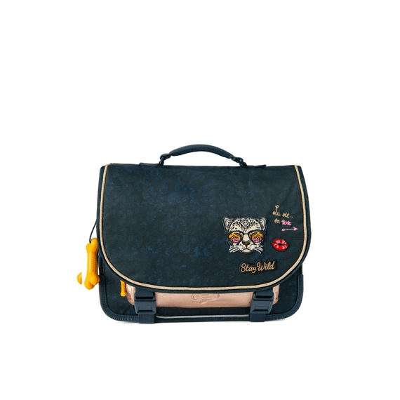 Stones and Bones Boekentas Lotus PL La Vie en Rose Navy