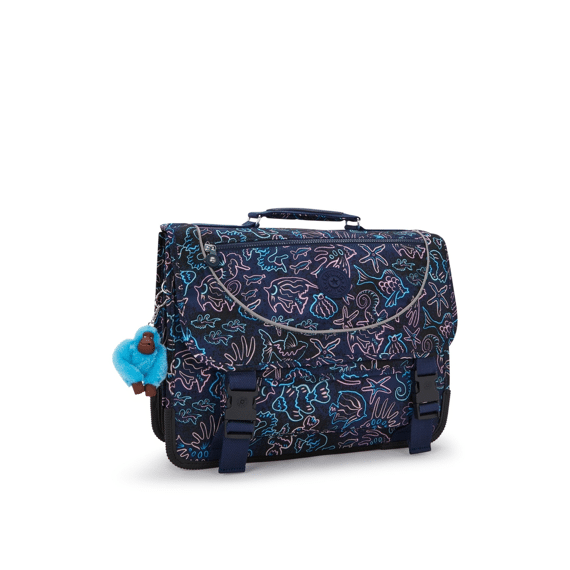 Kipling Boekentas Preppy Disco Fish