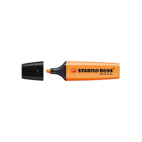 Stabilo Boss Oranje fluostift 7054