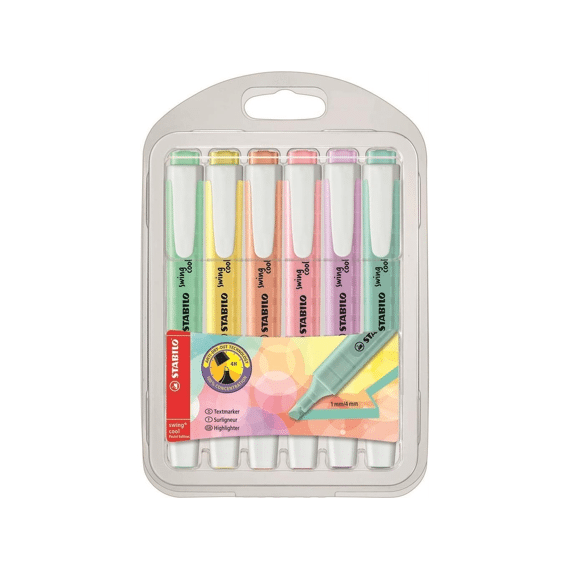 Stabilo Swing Cool Pastel 6st 275608