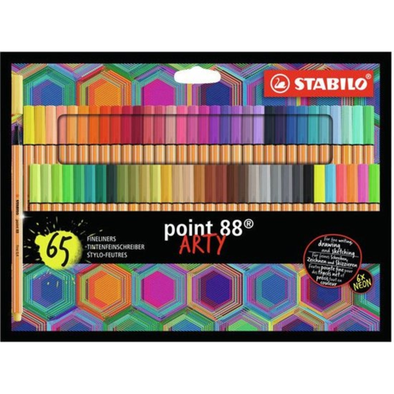 Stabilo Viltstiften Point 88 Arty 65st