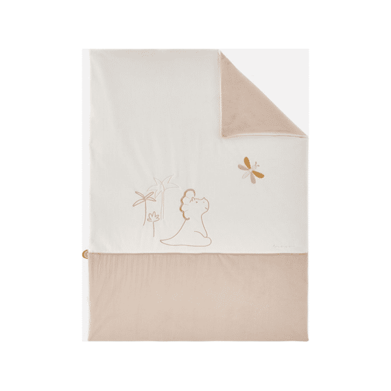 Noukies Popsie, Gigi & Louli Deken Wieg Velours