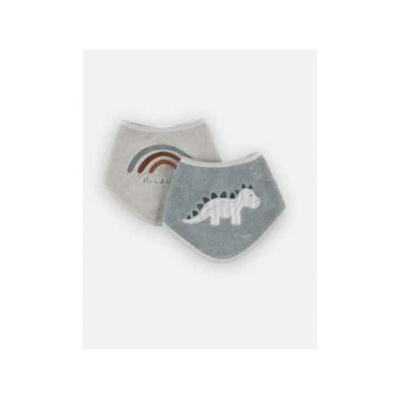 Noukies Tiga, Stegi & Ops Slab Bandana 2stuks Stegi Dino