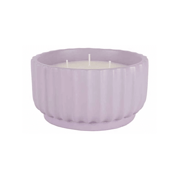 Cosy @ Home Geurkaars Lila 14x14x7,5cm