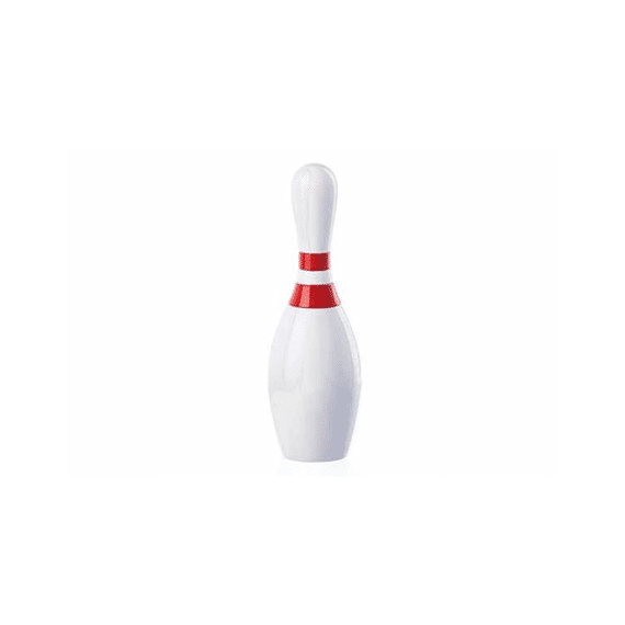 Bisetti Icons Bowling Kruidenmolen 7,3x23,5cm Wit Rood Beuk