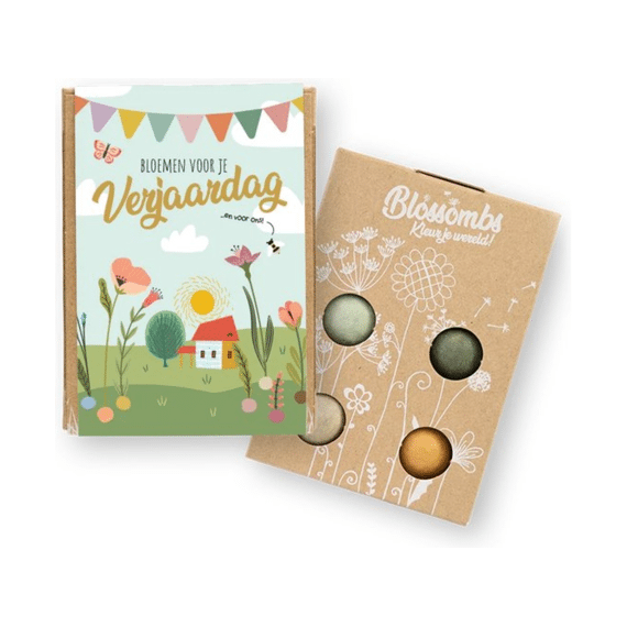 Blossombs Giftbox Mini Bloemen voor je verjaardag