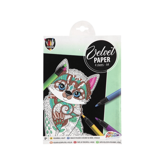 Grafix Velvet Paper tekenen Assortiment