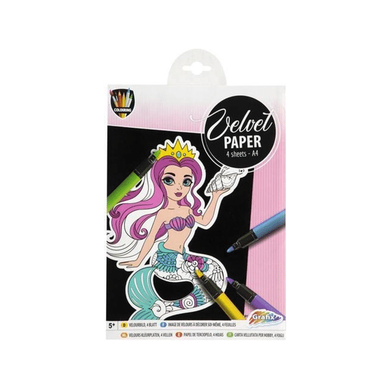 Grafix Velvet Paper tekenen Assortiment