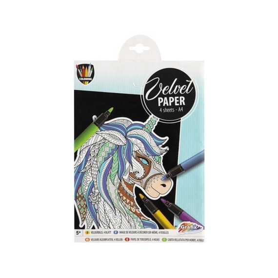 Grafix Velvet Paper tekenen Assortiment
