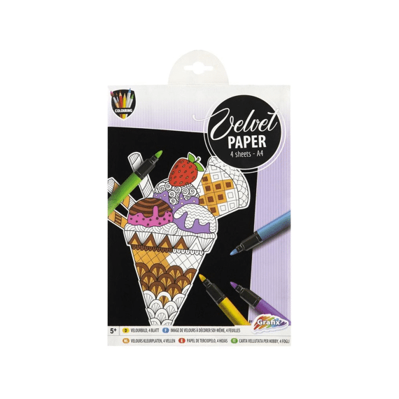 Grafix Velvet Paper tekenen Assortiment