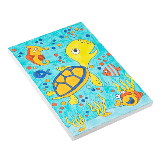 Schilderen op nummer 29,7x19,5cm Assortiment
