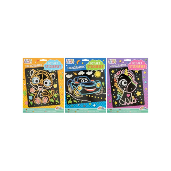 Holographic Dot Stickerset Assortiment