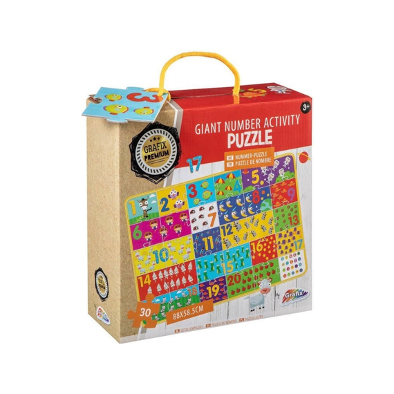 Grafix Puzzel Cijfers 88x58,5cm