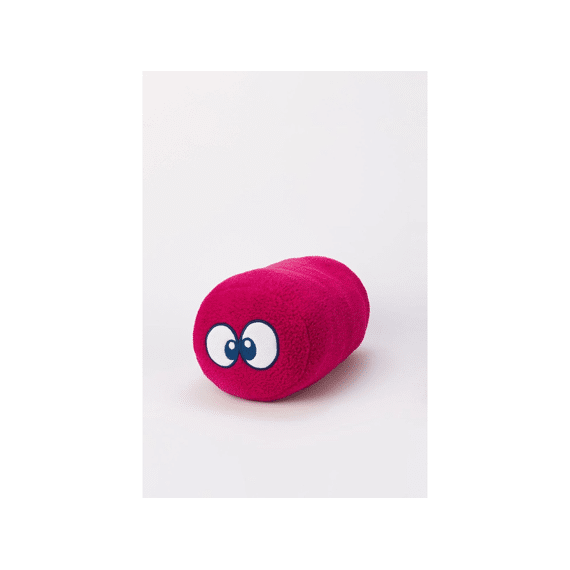 Woody Kussen Tube Teddy Framboos Rood