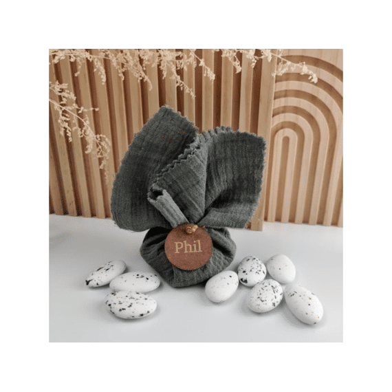 Vis Ta Vie Tetra Doekje Olive Green 6st 20x20cm