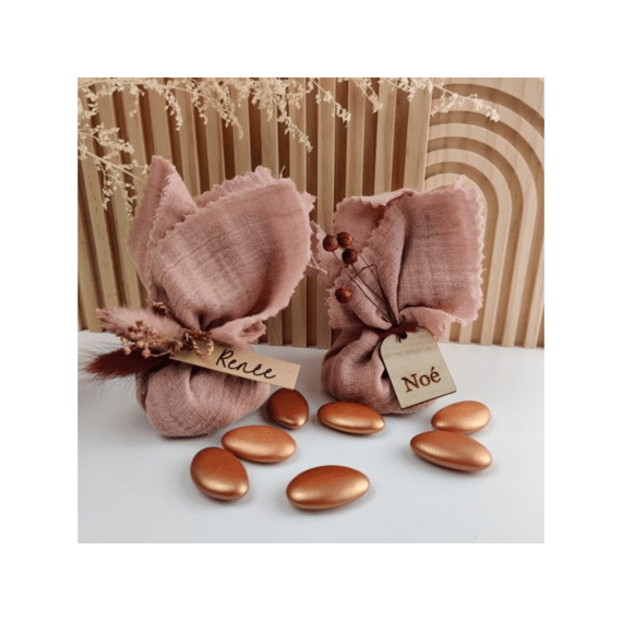 Vis Ta Vie Tetra Doekje Dusty Rose 6st 20x20cm