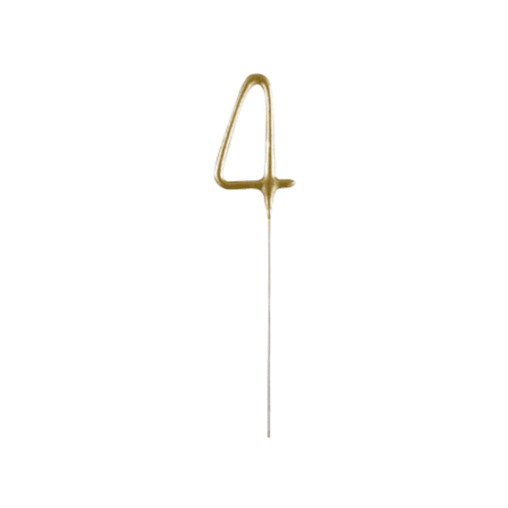 Vuurwerkstokje Goud nr 4